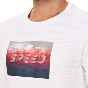 Camiseta de Manga Larga para Hombre, Estilo Nuevo, Color Sólido, Cuello Redondo, Compresión, en Oferta - Product Image 5