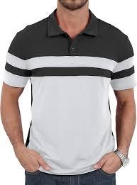 Premium Men's Color-Blocked Tonal Polo | High-Density Cut-and-Sew Pique Shirt | Executive Smart-Casual Taped Seam Top - Product Image 3