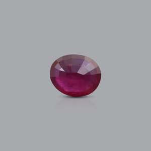 3.65 Carat Premium Ruby Loose Gemstone Emerald Cut 8x10mm for Fine Jewelry - Product Image 2