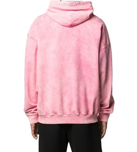 เสื้อฮู้ดดี้ปักลายพิมพ์ลายกรดฟอกสีสำหรับผู้ชาย สไตล์สตรีท ฤดูหนาว ผ้าฝ้าย 100% ระบายอากาศได้ดี รุ่น Custom Sport - Product Image 2