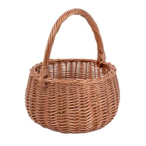 Admirables y Elegantes Cestas de Pan de Mimbre Tejido, Cestas de Frutas de Mimbre Sintético, Bellamente Elaboradas por Proveedores Indios - Product Image 1