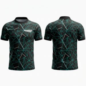 Breathable Dry Fit Sublimation T-Shirt for Promotional Wear | <b>Men</b> Women Sizes | Short Sleeve Front Logo Lightweight Quick Dry - Product Image 2