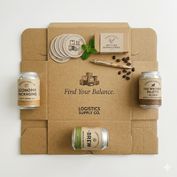 Caja Rígida de Cartón Kraft Reciclable y Ecológica Personalizada para Pelucas, Empaque de Lujo para Cosméticos, con Relieve Flexográfico y Forro Blanco