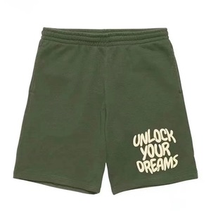 Ensemble de survêtement 2 pièces personnalisé avec logo, short à capuche oversize, streetwear pour hommes, coton lourd respirant, ensemble sweat à capuche et short OEM - Product Image 4