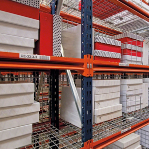 산업용 강철 선택적 팔레트 랙 중량급 창고 선반 시스템 5단 선반 - Product Image 5