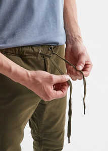 Pantalones de Hombre Estilo Jogger Unisex, Cómodos, Casuales, 100% Algodón, Tela de Lona Transpirable y Ecológica con Bolsillos - Product Image 3