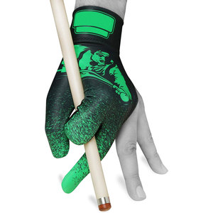 Gants de snooker Geo Brothers, nouvelle collection, haute qualité, spandex, séchage rapide, respirants, légers, fermeture auto-agrippante, design tendance. - Product Image 2