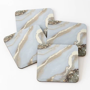 Juego de posavasos decorativos de resina para la decoración de mesas festivas y el estilo interior del hogar - Product Image 1