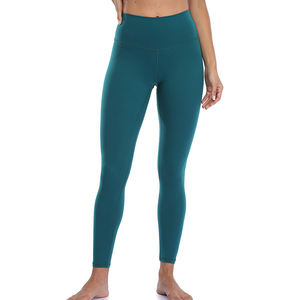 Leggings de sport et yoga taille haute respirants et antibactériens en polyester doux pour femmes – Vente en gros personnalisée - Product Image 3