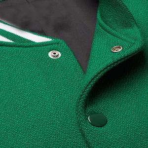 เสื้อแจ็กเก็ตทีมโรงเรียนผ้าวูลสไตล์ไฮสตรีทสำหรับผู้ชายงานตามสั่งปักลายเบสบอลเสื้อบอมเบอร์เลตเทอร์แมนสำหรับฤดูหนาว - Product Image 4