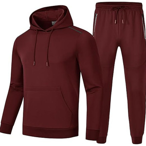Conjunto Deportivo para Hombre, Chaqueta con Cierre Completo y Pantalones, Ropa Deportiva para Entrenamiento, Running, Ejercicio, Casual, Corte Regular - Product Image 5