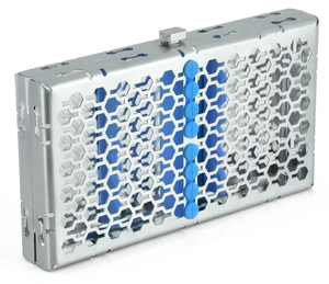 Plateau de rangement pour instruments chirurgicaux dentaires réutilisables en acier inoxydable, certifié CE, de haute qualité, pour autoclave, manuel, pour ponts osseux - Product Image 4