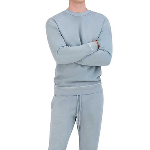 Custom Logo Streetwear Solid Autumn <b>Sweat</b> <b>Suit</b> Set <b>for</b> Men & <b>Women</b> Unisex Fleece Hoodie Joggers Breathable Quick-Dry Lightweight - Product Image 6
