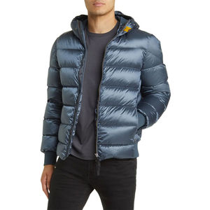 Customized Men's Plus Size 100% Polyester Casual Padded Bubble Down Puffer Jacket Breathable Winter <b>Warm</b> Stand High Street - Product Image 4