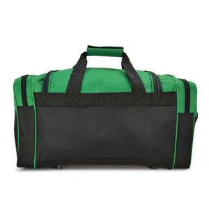 High Quality Unisex Gym <b>Duffel</b> <b>Bag</b> 30-<b>40L</b> Polyester Zipper Closure Soft Handle Large Capacity Casual Solid Green Design - Product Image 3