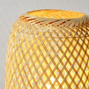 OEM <b>Bamboo</b> Ceiling Light Eco Friendly Woven Hanging <b>Lamp</b> for Resort Villa Restaurant Interior Decoration - Product Image 3