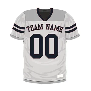 เสื้อฟุตบอลอเมริกันคุณภาพสูงสั่งทำพิเศษ ระบายอากาศได้ดี สวมใส่สบายสำหรับฤดูร้อน แบบซับลิเมชั่นสั่งทำได้ - Product Image 3