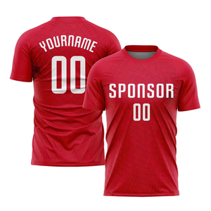 ชุดฟุตบอลยูนิเซ็กซ์แบบใหม่ แห้งเร็ว เสื้อเจอร์ซีย์สั่งทำคุณภาพสูง ชุดกีฬาฝึกซ้อม เสื้อฟุตบอลพิมพ์ลาย กางเกงขาสั้น - Product Image 4