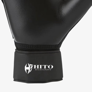German <b>Latex</b> Custom Design Black and White Negative Finger Stretchable Soccer Goalkeeper <b>Gloves</b> 4mm German <b>Latex</b> - Product Image 6