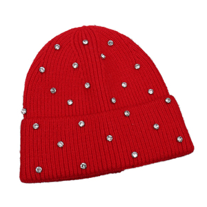 Wholesale Custom Printed Logo Wool Blend Winter <b>Beanie</b> Hat Super Quality Warm Breathable <b>Waterproof</b> Embroidery Skull Cap Bulk - Product Image 3