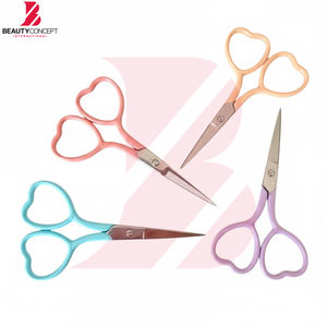 Tijeras Multiusos en Forma de Corazón en Hermosos Colores, Tijeras de Bordado de Acero Inoxidable de Marca Privada para Uso Profesional - Product Image 3
