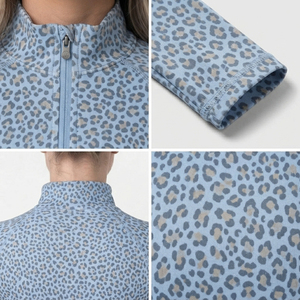 Animal Printed Yoga Training Jacket Full Sleeve Slimming Zipper <b>Top</b> Ladies Workout Style Polyester Jackets Ladies Fitness <b>Top</b> - Product Image 6