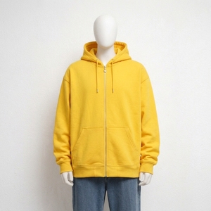Chaqueta Deportiva Informal con Marca Personalizada, Fabricación Directa de Fábrica, Sudadera con Capucha Completa de Alta Calidad para Hombre, Mezcla de Algodón Suave - Product Image 1