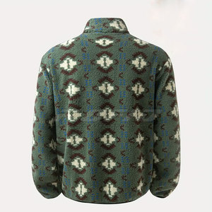 Veste en sherpa pour homme, veste d'hiver chaude doublée de polaire, veste décontractée pour l'extérieur, douce et confortable, veste en sherpa pour homme - Product Image 2