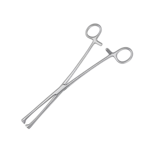 Pinzas Tenaculum Museux Premium de Acero Inoxidable, 2x2 Dientes, Instrumentos Médicos Quirúrgicos de Ginecología y Obstetricia, Marca CE ISO, 24 cm - Product Image 2