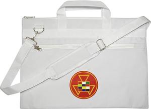 Bolsa de Mano Masónica OES con Estampado de la Estrella del Este, Ligera, Resistente al Agua, con Asa para Llevar en la Mano y al Hombro |   Bolsas y Estuches Masónicos - Product Image 4