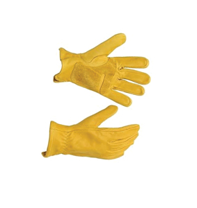 HOLY SIGNS HSI-0018 EN420 Certified Leather <b>Driver</b> Safety <b>Gloves</b> Elastic Wristlet Anti-Impact (Level 3) Fire Proof General - Product Image 6
