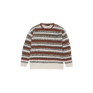 Pull en mohair pour femme, sweat-shirt à col rond moelleux, long, confortable, doux, pour l'hiver, tricot uni pour femme - Product Image 6