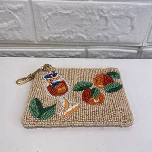 Exquisito Monedero Bordado a Mano con Cuentas, Bolso Pequeño de Diseño, Finas Bordas de Cuentas, Artesanal, Clásico, Colores Mixtos, Uso Diario - Product Image 1