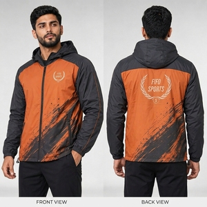 Veste coupe-vent résistante à l'eau pour homme, légère, en polyester respirant, coupe-vent, pour la course à pied, l'entraînement, les vêtements décontractés, OEM - Product Image 6