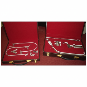 Ensemble de rétracteurs professionnels Leyla pour neurochirurgie, bras flexibles, manuel, en acier inoxydable allemand, ensemble complet, CE, haute température - Product Image 1