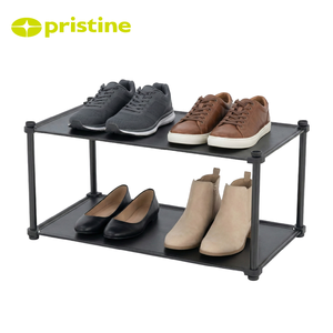 Muebles de almacenamiento modernos para el hogar OEM, organizador de zapatos de PP de 2 niveles - Product Image 3