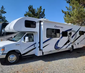 Used Affordable 2023 2024 2022 2021 Family Trailers Thor Chateau Class C Motorhome for Adventure-Rich Vacations - Product Image 2