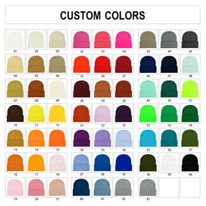 Wholesale Custom Super Quality <b>Wool</b> Blend Winter <b>Beanie</b> <b>Hat</b> Printed Logo Breathable Waterproof Warm Knit Unisex Bulk Orders - Product Image 6