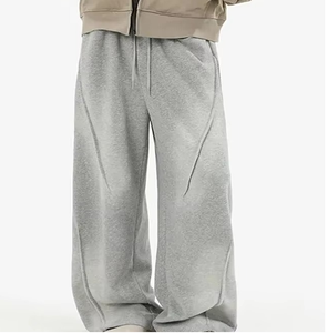 Pantalon de jogging pour homme de haute qualité, coupe droite, jambe large, élasthanne, taille élastique, respirant – Grande Vente - Product Image 2