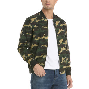 Chaqueta Bomber de Invierno para Hombre, Personalizada, de Alta Calidad, a la Moda, con Cuello Alto, Estilo Hip Hop, Delgada, de Alta Gama - Product Image 2