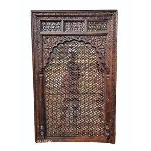 Handcrafted Sheesham Wood Jali Photo <b>Frame</b>- Lightweight Traditional Indian Tabletop Wholesale - Product Image 1
