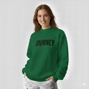 Sudadera de Cuello Alto para Mujer, Estilo Moderno, Holgada, Manga Larga, Diseño Sólido con Bordado, Transpirable, de Forro Polar, para Otoño e Invierno - Product Image 4