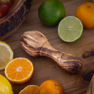 Wooden Manual Lemon <b>Reamer</b> Juicer Dishwasher Safe Kitchen Accessory - Product Image 1