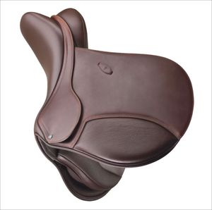 Selle de cheval en cuir confortable pour cavaliers adultes, construction robuste, siège souple, ajustement réglable, accessoires complets, produits vétérinaires - Product Image 5