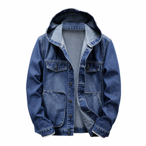 Chaqueta Vaquera Vintage para Hombre, Algodón Elástico, Venta al Por Mayor de Fábrica para Tiendas de Ropa Vintage - Product Image 1