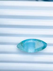 Aguamarina natural talla marquise 12.92 CTS color azul cielo premium excelente claridad calidad fina piedra preciosa de coleccionista - Product Image 3