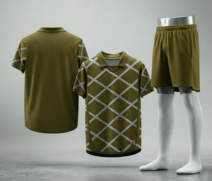 Conjunto de Uniforme de Fútbol de Sublimación Completa de Alto Rendimiento |   Tallas para Hombres, Mujeres y Jóvenes |   Ropa Deportiva Ligera de Secado Rápido para Entrenamiento - Product Image 6