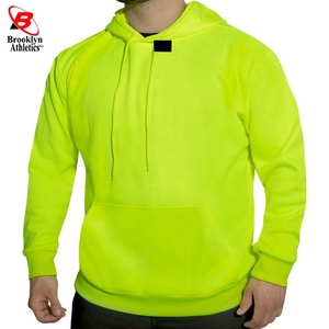 Sweat à capuche en polaire personnalisable salut vis Safety Work Hoodie pour hommes - Product Image 3