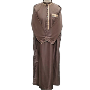 Túnica Islámica Tradicional para Hombre, Elegante, Cómoda y de Corte Relajado, Colección Festiva Eid, con Bolsillo en el Pecho, Superventas - Product Image 3