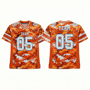 เสื้อฟุตบอลผ้าตาข่ายพรีเมียม ทรง unisex สำหรับผู้ใหญ่ แขนสั้น ระบายอากาศได้ดี ไซส์พลัส สกรีนลายทีมได้ตามต้องการ แห้งเร็ว - Product Image 1